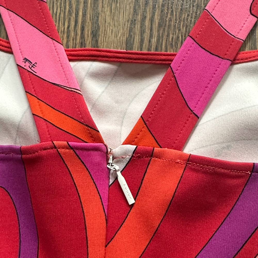 Emilio Pucci Iride Print Minidress - Picture 7 of 8